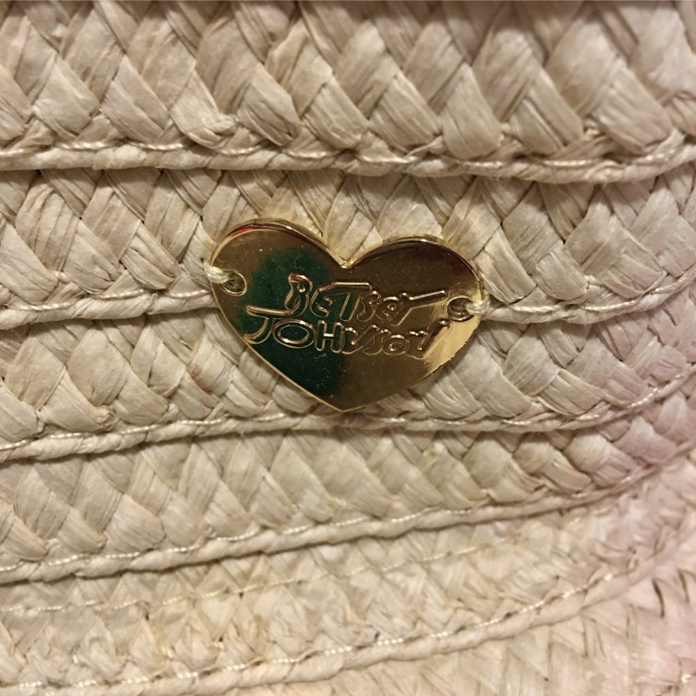 I LOVE this Betsey Johnson Fun Pom-Pom Sun Hat! - Picture 3 of 4
